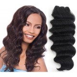 Synthetic Weave Loose Deep BROWN Only 14in Illusions Collection